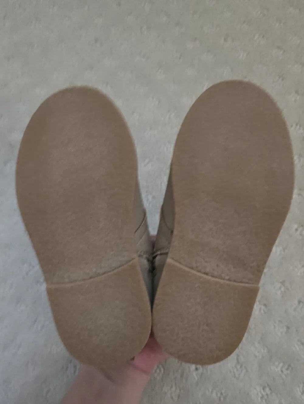 Nordstrom Kids Gabriel Chukka Suede Boots In Tan Root Sz 9